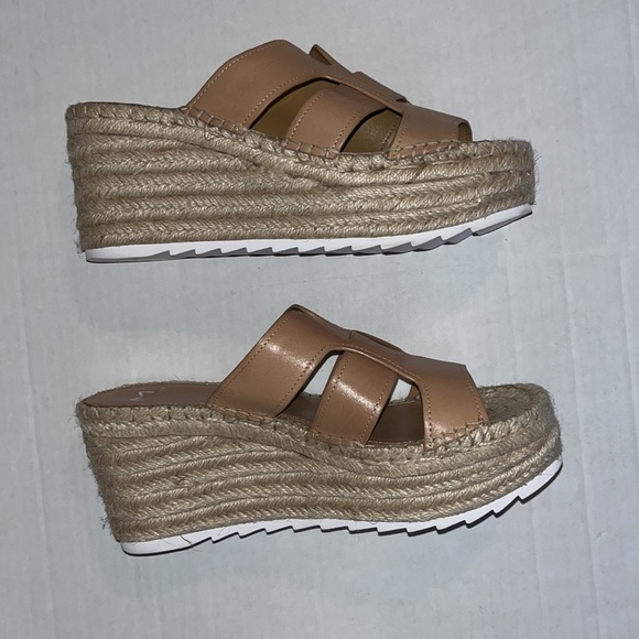 Marc Fisher Robbyn Espadrille Wedge Sandal - Size 8.5 - Picture 5 of 8